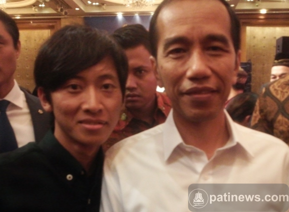 Warga Pati di Korsel Senang disambangi Jokowi