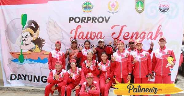Keras Lur, Tim Dayung Pati Ciduk 4 Emas, 2 Perak dan 5 Perunggu
