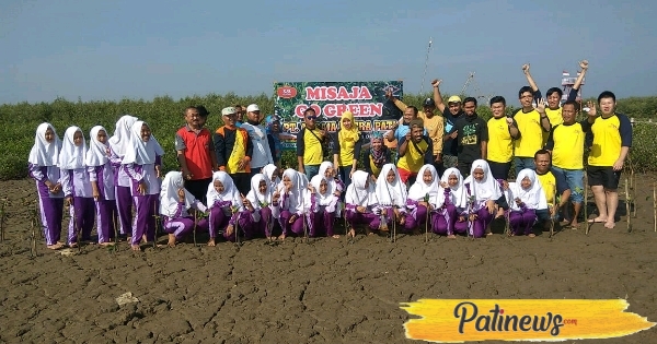 Lagi, 4.000 Bibit Mangrove Ditanam di Pantai Kertomulyo Trangkil