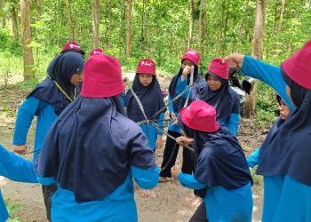 Go Green Charity, Az Zahrah Islamic Boarding School MTsN 1 Pati Gelar Outbound