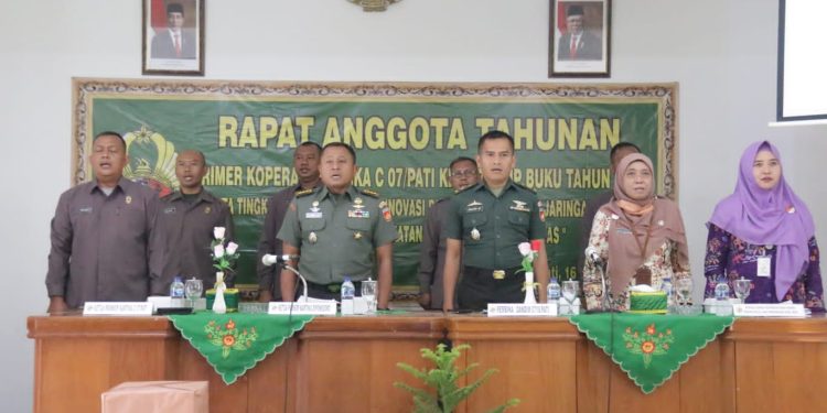 Primer Koperasi Kartika C 07 Pati Menggelar RAT Ke-54 Dan Tutup Buku Tahun 2023