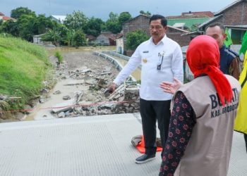 Tanggul Jebol Sungai Tuntang Grobogan Ditangani