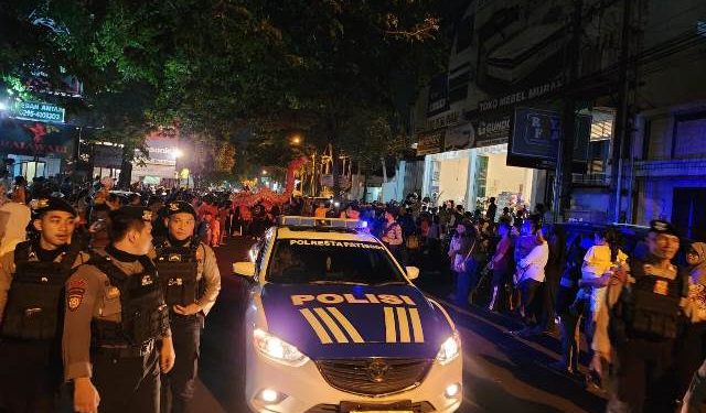 Polresta Pati Amankan Kirab Ritual Indonesia Damai Tahun Baru Imlek 2575