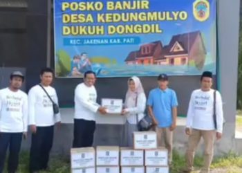 Sasar 5 Desa, Relawan Sahabat Kastomo Merakyat Bantu Korban Banjir Pati