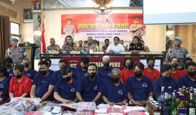 20 Hari, 319 Kasus Diungkap Polresta Pati