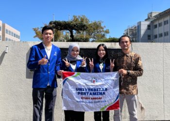 Mahasiswa Indonesia Belajar Logistik Kebencanaan ke Pakar di Jepang