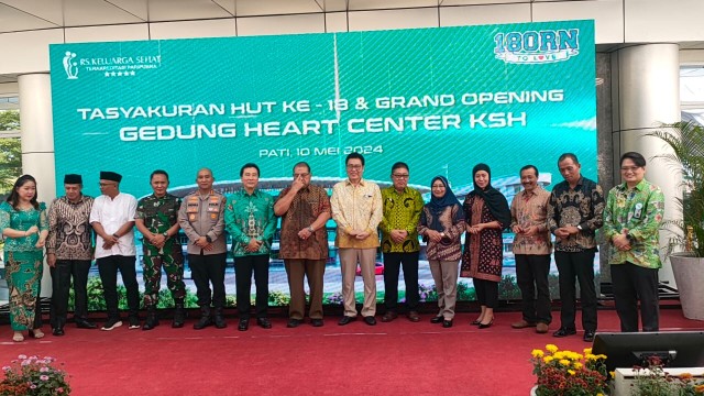 Grand Opening Heart Center KSH Pati, Dedikasi RS Keluarga Sehat untuk Kesehatan Jantung