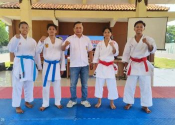 Karateka Kabupaten Pati Sapu Bersih Juara O2SN SMA Tingkat Cabdin III Jateng