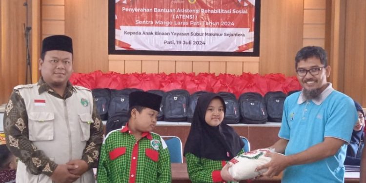 Anak Yatim Binaan Yayasan SMS Dapat Bantuan Atensi dari Kemensos RI