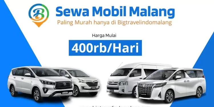 Sewa Mobil Malang Plus Driver Harga Mulai dari 400k