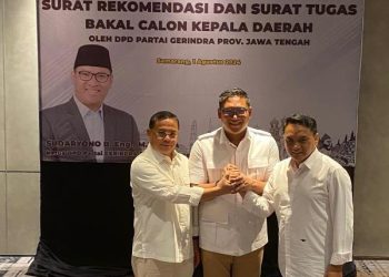 Gerindra Rekomendasikan Sudewo dan Ardhi Chandra Sebagai Bakal Calon Bupati dan Wakil Bupati Pati