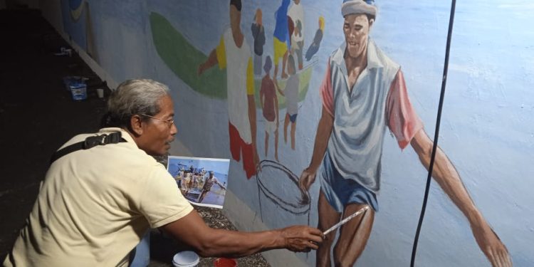 Mural, Apresiasi Seniman Dalam HUT Ke 701 Pati