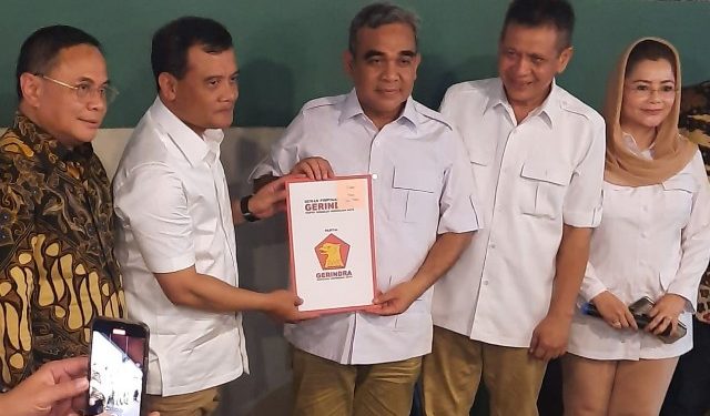 Ahmad Luthfi Resmi Terima Rekomendasi Calon Gubernur Jateng dari Partai Gerindra