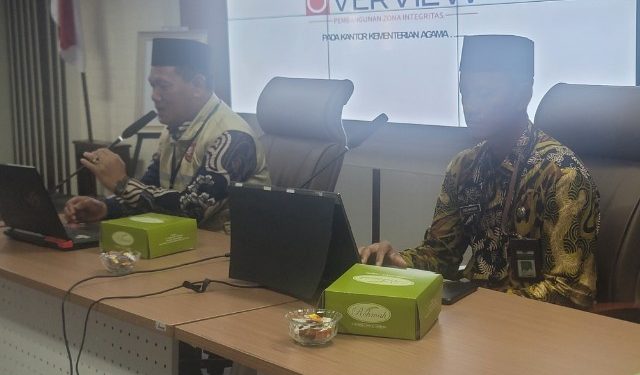 Kepala MTsN 1 Pati Ikuti Pendampingan Persiapan Penilaian TPN menuju WBK dan WBBM
