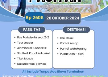 Ayo Dolan Nang Pacitan lur! Trip Seru All-In Tanpo Repot, Wis Siyap Berangkat