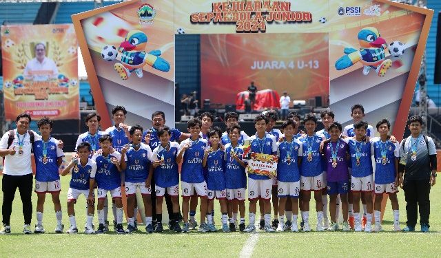 Safin Pati U-15 Raih Peringkat Kedua Piala Gubernur Jawa Tengah 2024