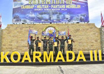 Meriahkan Hari Armada RI Tahun 2024, Koarmada III Adakan Lomba Binsat Kebaharian