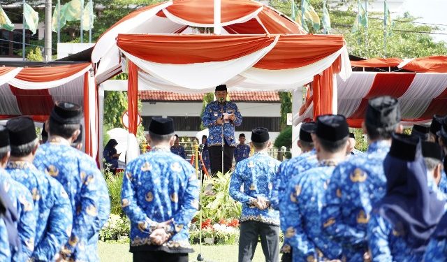 Soliditas ASN Jadi Kunci: Pj Bupati Pati Pimpin Upacara HUT KORPRI ke-53