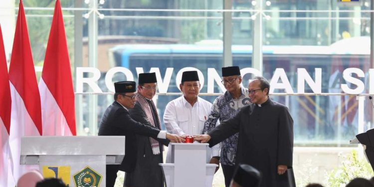 Presiden Prabowo Resmikan Terowongan Silaturahim Masjid Istiqlal – Gereja Katedral