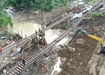 Penanganan Banjir Grobogan, Kementerian PU Lakukan Perbaikan Darurat 3 Lokasi Tanggul Jebol Sungai Tuntang