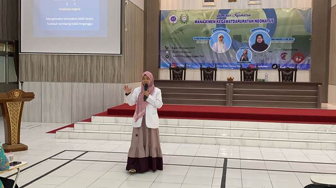 Seminar kesehatan ”Manajemen Kegawatdaruratan Neonatus”