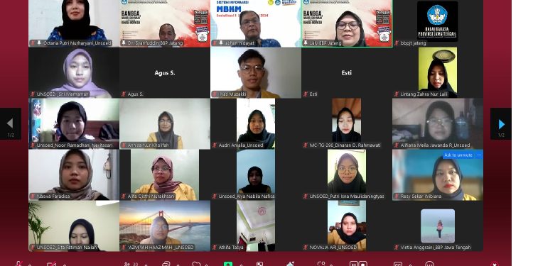 Balai Bahasa Provinsi Jawa Tengah Terima 21 Mahasiswa Magang dari Prodi Sastra Indonesia Unsoed