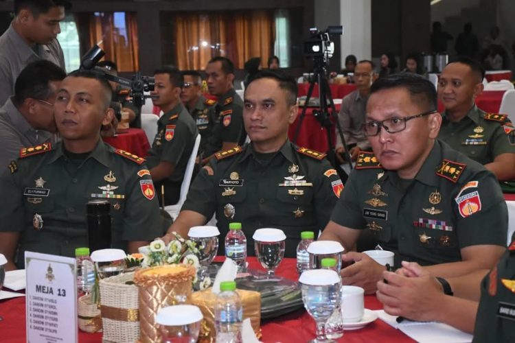 Dandim 0718/Pati Mengikuti Rapim Tingkat Kodam IV/Diponegoro