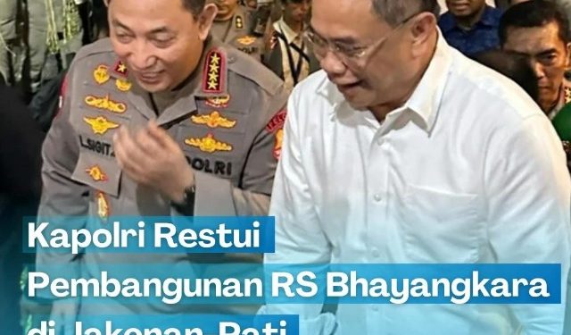 Di Jakenan Pati Bakal Dibangun RS Bhayangkara
