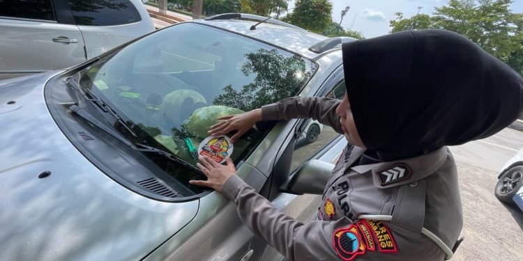 Menjelang Mudik, Sat Lantas Polres Rembang Gencar Sosialisasikan Mudik Aman, Keluarga Nyaman 