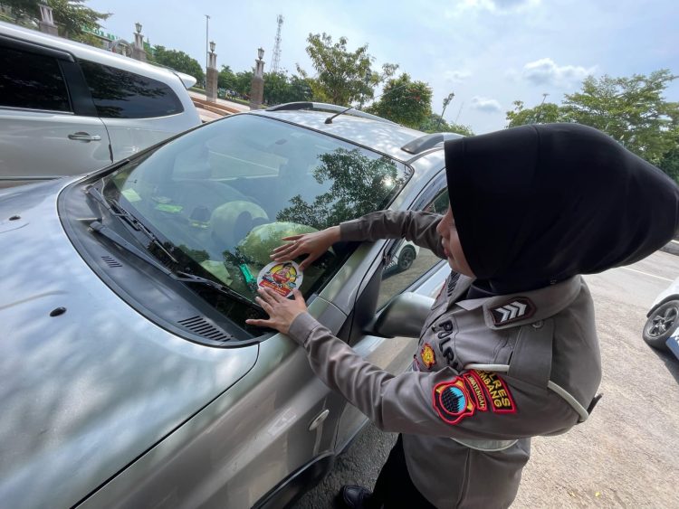 Menjelang Mudik, Sat Lantas Polres Rembang Gencar Sosialisasikan Mudik Aman, Keluarga Nyaman 