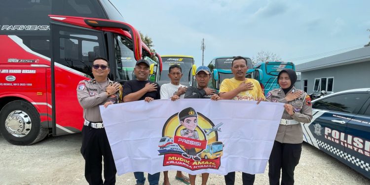 Terus Gaungkan “Mudik Aman Keluarga Nyaman” Polres Rembang Pastikan Mudik Lebaran Lancar