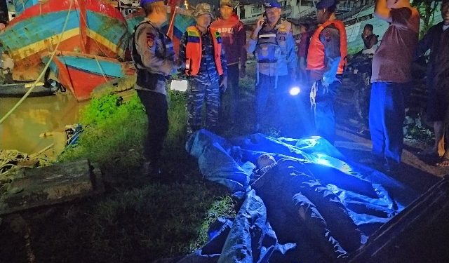 ABK Kapal Jatuh ke Sungai Silugonggo Juwana, Ditemukan Meninggal Dunia