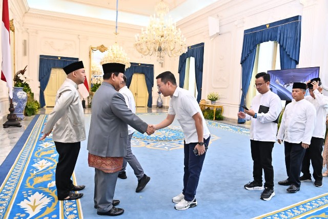 Feris Ardianto, Anak Muda Pati Menghadiri Acara Open House di Istana Merdeka
