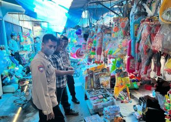 Terus Laksanakan Blusukan Ke Pasar, Satgas Binmas Tekan Aksi Premanisme
