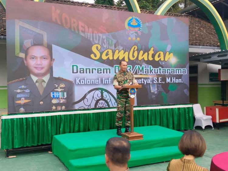 Korem 073/Mkt Tutup Karya Bakti Rehab Panti Asuhan Masithoh
