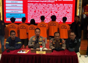Polisi tetapkan 6 orang kelompok anarko sebagai tersangka dalam aksi mayday rusuh di Semarang