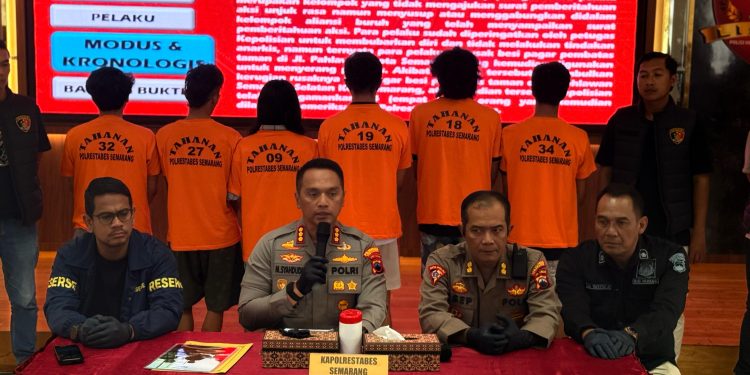 Polisi tetapkan 6 orang kelompok anarko sebagai tersangka dalam aksi mayday rusuh di Semarang