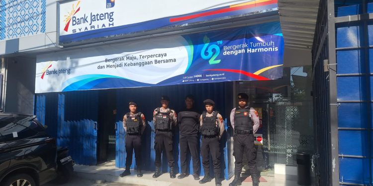 Libur Wekend, Patroli Sat Samapta Polres Rembang Sasar Patroli Obyek Vital Rawan Kejahatan