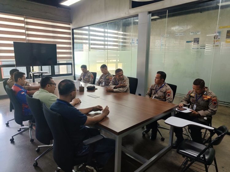 Bergerak Aktif Cegah Premanisme, Satgas Preemtif Sat Binmas Polres Rembang Sambang Ke PT Parkland World Indonesia