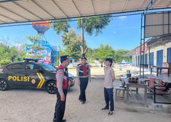 Polres Rembang Melalui Satgas Preventif Patroli Premanisme di Obyek Wisata Puri Berlian Park