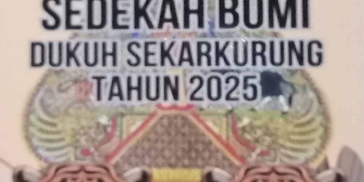 SEDEKAH BUMI DUSUN SEKARKURUNG
