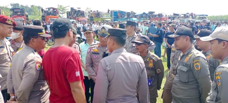 Polresta Pati Tertibkan Sound Horeg Saat Karnaval di Desa Bendokaton Kidul Tayu