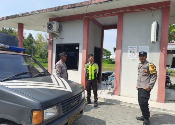 Sambangi Security Pabrik, Jajaran Polsek Sulang Edukasi Cara Respon Cepat Pelaporan Kejahatan