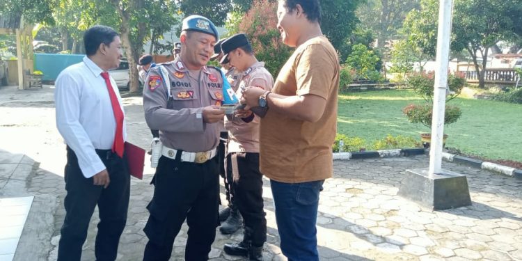 Antisipasi Pelanggaran Personil, Kanit Propam Polsek Sale Gelar Gaktiblin Terhadap Personil