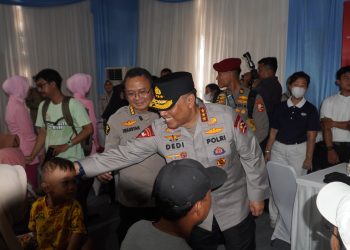 Wakapolri Tinjau Pembangunan SMA Kemala Taruna Bhayangkara dan Gelar Bakti Sosial Serta Bakti Kesehatan di Bogor