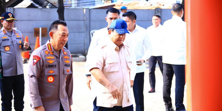 Presiden Kunjungi Polisi Korban Kerusuhan, Polri Janji Pulihkan Keamanan dan Tangkap Pelaku