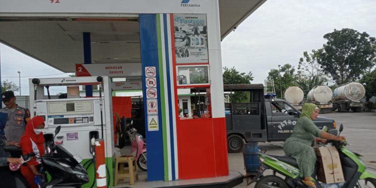 Polisi Cek SPBU di Sulang Antisipasi Kelangkaan BBM