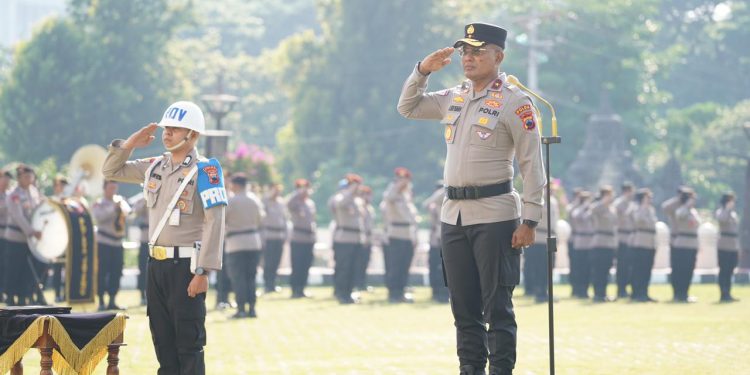 Pimpin Upacara Haornas ke-42, Wakapolda Jateng Ajak Pemuda Teladani Nilai Olah Raga di Kehidupan Sehari – hari