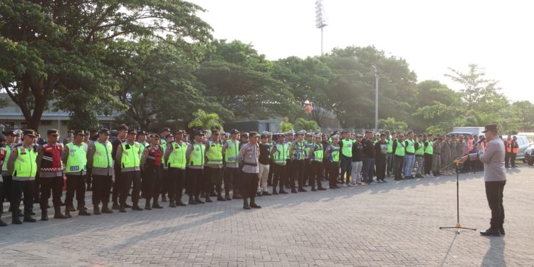 Polres Jepara Terjunkan 507 Personel Gabungan Amankan Laga Persijap vs Persik Kediri