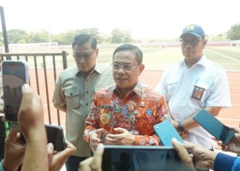 Stadion Joyokusumo Bakal Berstandar FIFA, Ditinjau Komisi V DPR RI dan Bupati